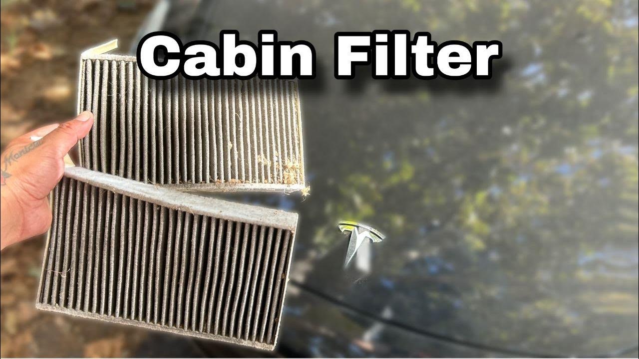 How to Replace 2020 Tesla Model 3 Cabin Filters to Get Rid of Bad