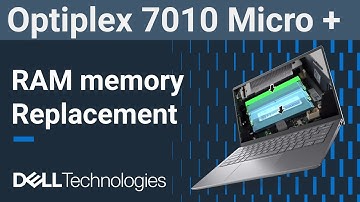 Optiplex 7010 MIcro Plus | How to replace the RAM memory modules