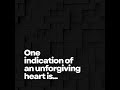 One indication of unforgiveness is... Restoring Relationships | Joseph Herbst