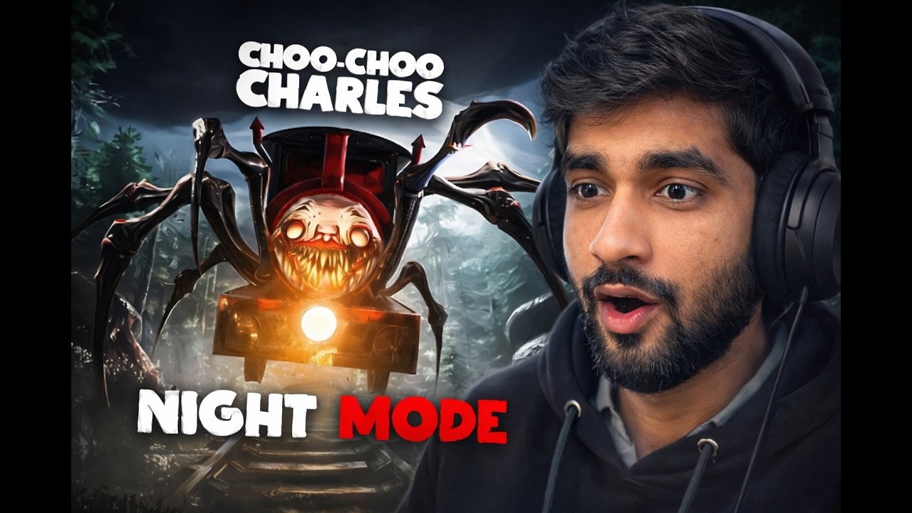 LIVE CHOO CHOO CHARLES HORROR TRAIN WITH ARVIND #choochoocharles#horror