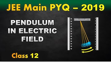 Time Period of a Pendulum in Electric Field || JEE Main 2019 PYQ Explained