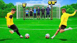 EVERY GOAL YOU SCORE THE KEEPER GETS TALLER! 🤯🎯