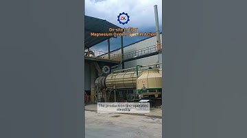 Complete Production Line for a Magnesium Oxide (MgO) Project #MgO production line #MgO Projects