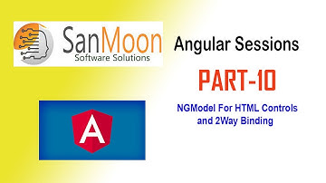 Angular Sessions Part-10 | NGModel For HTML Controls And 2Way Binding #technology#software#angular