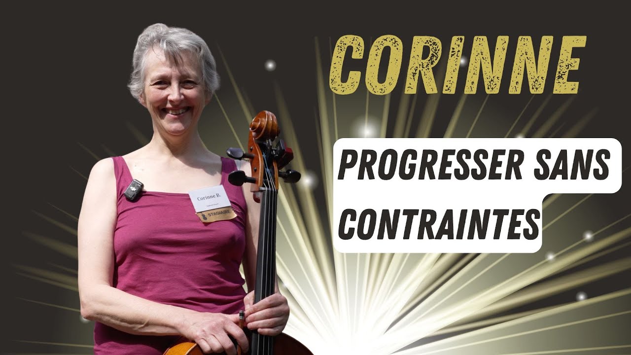 Progresser à son rythme et partager la musique, Corinne vit l’expérience Cello Pro  