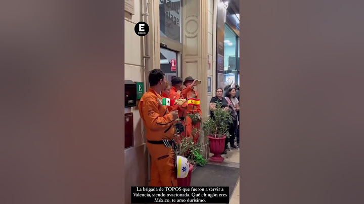 ¡Humanismo mexicano! Ovacionan a Topos Azteca por su labor tras el paso de la DANA en Valencia