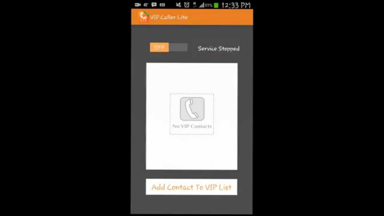 VIP Caller App On android - YouTube