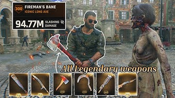 Showcasing All 300 Legend Level Weapons in Dying Light: The Beast 1.4 Major Update