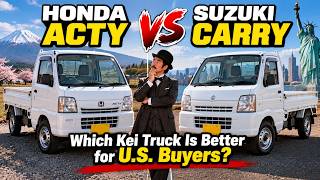 Honda Acty vs Suzuki Carry: Which Kei Truck Is Better for U.S. Buyers?