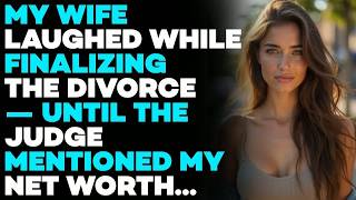 My wife laughed while finalizing the divorce —until the judge mentioned my net worth