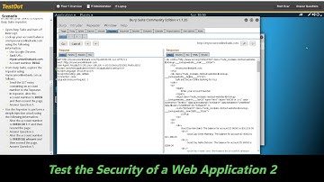 5.4.16 Test the Security of a Web Application 2 (TestOut Lab), only for learning purpose.