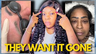 Women Are Removing Their Microblading!