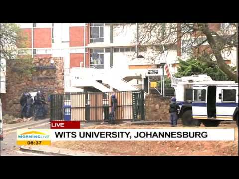 Violence flares up at Wits university residence