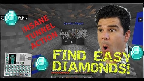 Have the Agent make a tunnel for you! Minecraft for education