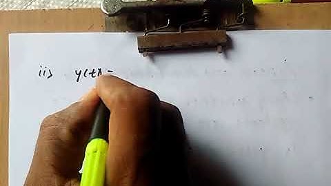 Problems on Linear and Nonlinear Systems (2) (Module-2,Signals & Systems) by Prof.Mahadev Mugalihal