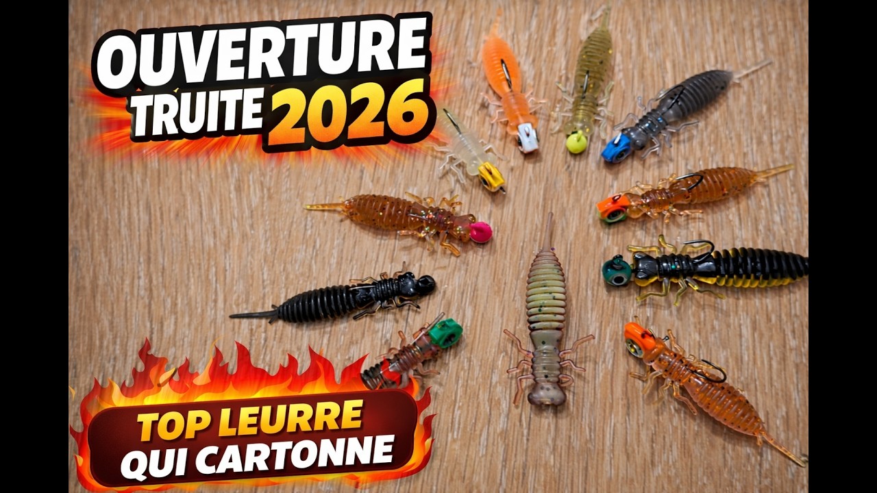 Top leurre ! Ouverture truite 2026
