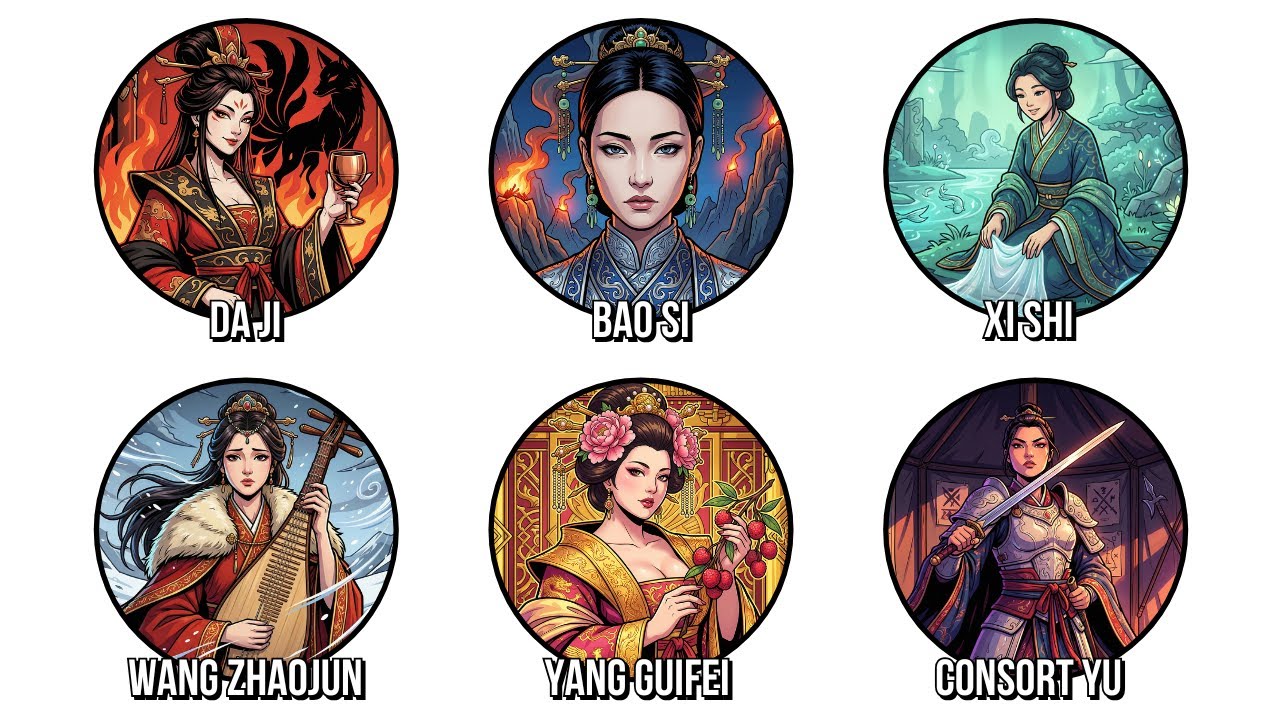 Every TRAGIC BEAUTY in Chinese History Explained in 11 Minutes