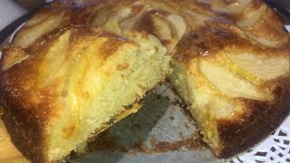 Gâteau aux pommes ultra moelleux et  rapide  كيكة التفاح سهلة و سريعة بمكونات جد بسيطة