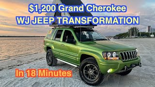 18 Minutes of WJ Love on my $1,200 Grand Cherokee Overland