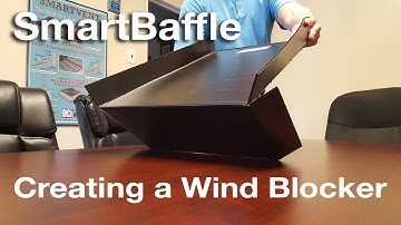 SmartBaffle - Creating a Wind Blocker