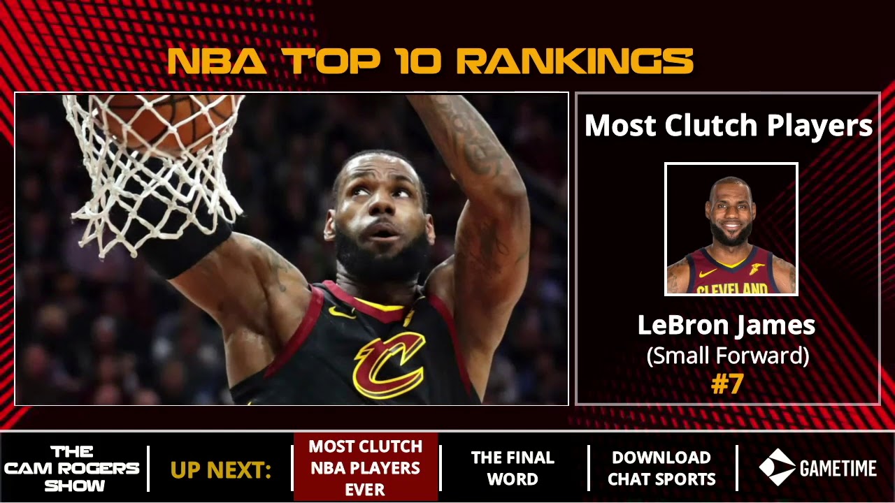 The Top 10 Most Clutch Players In NBA History YouTube