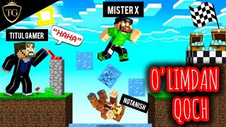 MINECRAFT ● O'LIMDAN QOCH ● UZBEK TILIDA TITUL GAMER & MISTER X