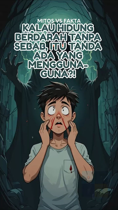 Kalau Hidung Berdarah Tanpa Sebab, Itu Tanda Ada yang Mengguna-guna? #mitosvsfakta#mimisan#shorts