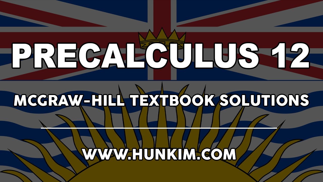 PreCalculus 12 (McGrawHill) p228 Example 3 YouTube PreCalculus 12 (McGrawHill) p228 Example 3 YouTube