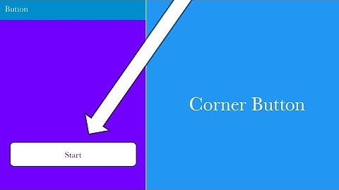 how to make button corner in sketchware