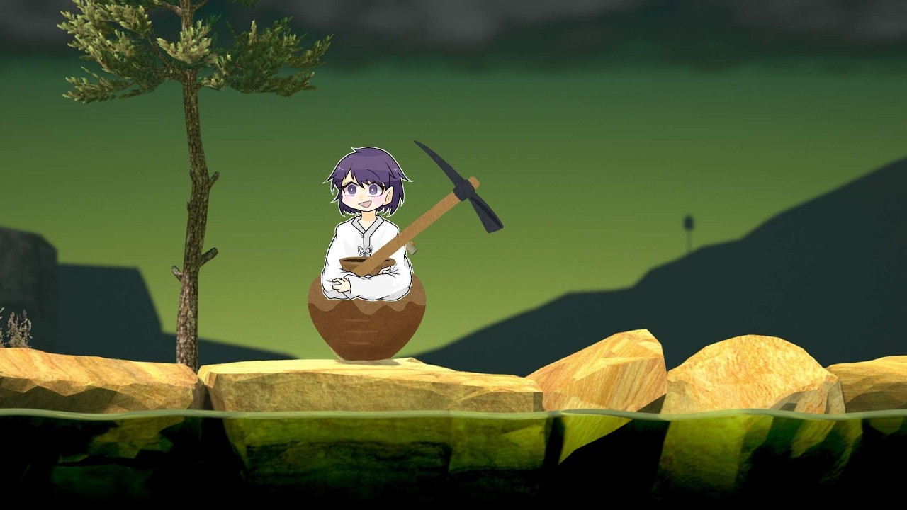 [getting over it]壺男に、俺はなる！