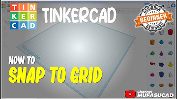TinkerCAD How To Snap To Grid