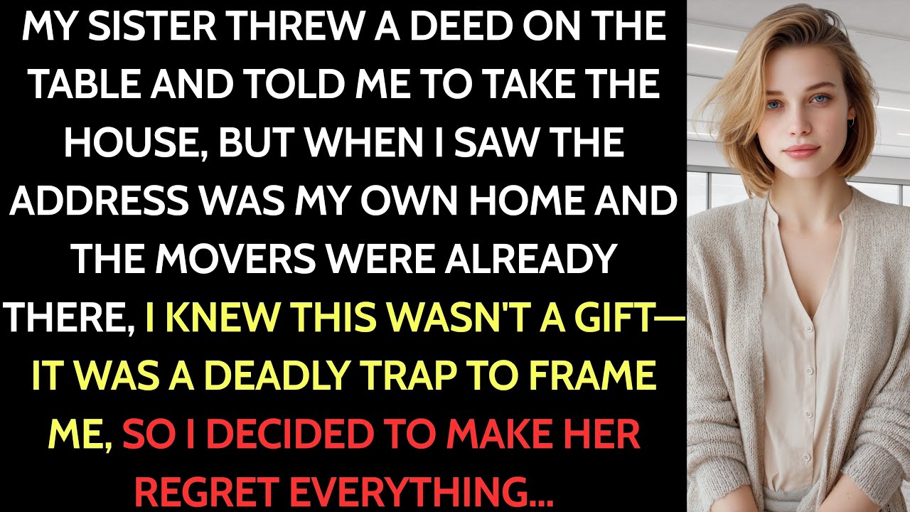 “You Can Hate Me. But Take the House.” — My Billionaire Sister Tossed Me the Deed…