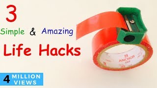 Learn 3 simple life hacks by using a sharpener that you can do your
self. * basic tools need to make similar diys* : glue gun
https://www.flyrobo.in...