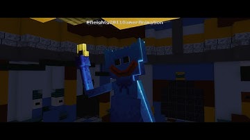 Poppy Playtime Huggy Statue Encounter Test - Minecraft Animation