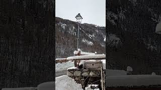 Ollomont V. Aosta valley-Italy 17/02/26 #aostavalley #alps #mountain #village #snow #snowfall #sunny