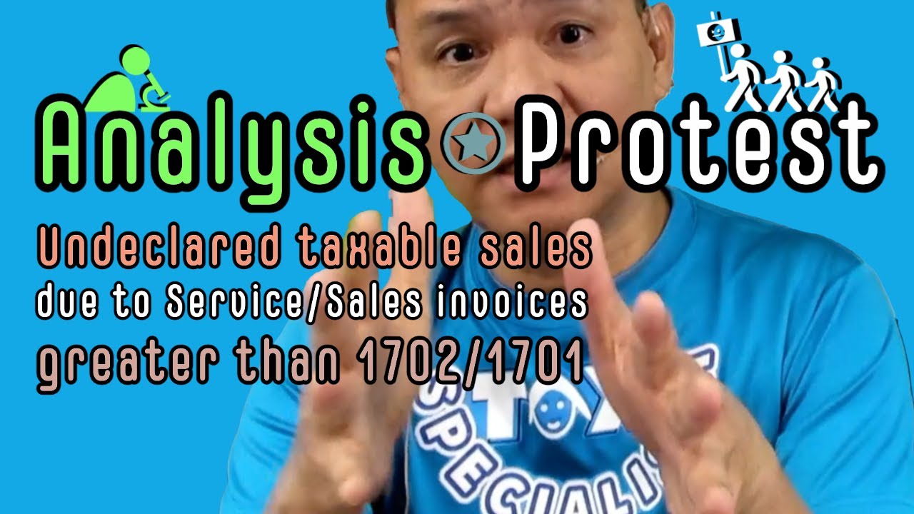 ⁣2022 Undeclared taxable sales due to undeclared service & sales invoices v annual income tax ret