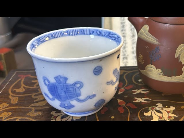 明代成化青花杯｜成化斗彩｜成化瓷器｜成化民窑｜韩国收藏家｜清代瓷器