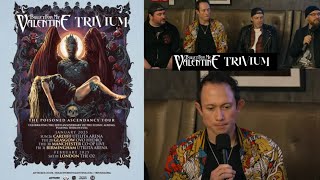 Bullet For My Valentine and Trivium announced a co-headlining tour 2025 on livestream