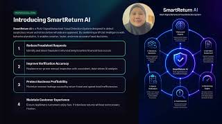 DE II -Presentation 1- Smart return AI: Multi Signal Behavioral Fraud Detection System 