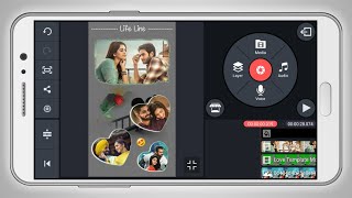 Full Screen Love video Editting in Kinemaster || Best Love status video banaye || screenshot 1