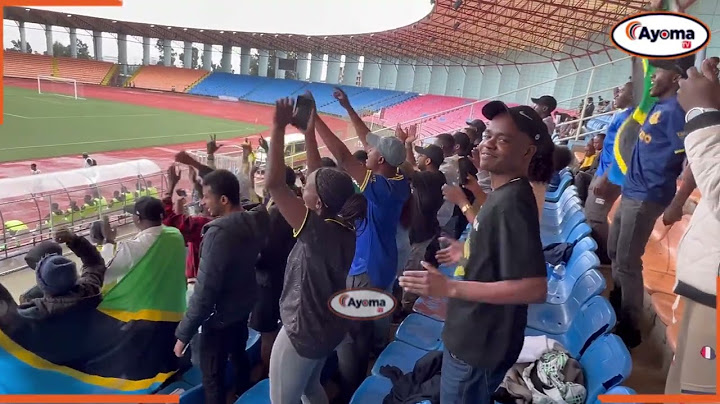 CBE SA 0 - 1 YANGA SC: TAZAMA VIBE LA MASHABIKI WA YANGA WAKISHANGILIA GOLI LA DUBE | CAFCL