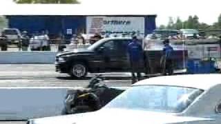 10 Second turbo dodge dakota 1/4 mile