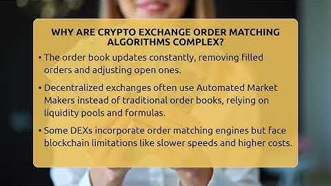 Why Are Crypto Exchange Order Matching Algorithms Complex? - All About Crypto Exchanges
