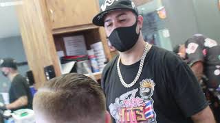 LOS FADE HITS BARBERSHOP 2020