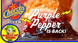 Church's Chicken® | Purple Pepper Sauce™ Combo Meal Review! 💜🌶️ screenshot 5