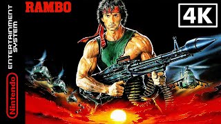 Rambo (NES) Playthrough [4K]