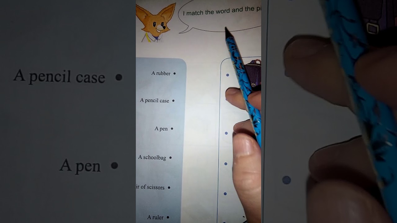 الانجليزية اللولى متوسط ادواتي المدرسية