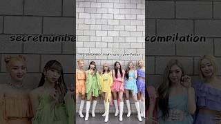 HIGH NOTE COMPILATION #SECRETNUMBER #JINNY #MINJI #ZUU #DITA #LÉA #SOODAM #shorts #viral