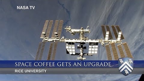Space coffee gets an upgrade