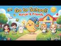 อุ่นใจไปโรงเรียนวันแรก 🏫 Aunjai Goes to School - First Day at School | Aunjai Kids Songs
